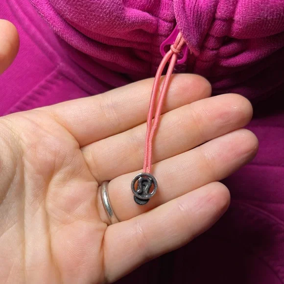 Lululemon Rasberry/Guava Calm And Cozy Scuba Cotton in Size 10 - Picture 4 of 9